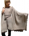 Poncho Mariposa - 100% lana de alpaca