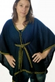 Poncho Kimono Andino - 100% laine d'alpaga