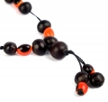Collar de semillas naturales
