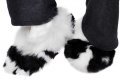 Pantuflas de felpa para adultos � 100% alpaca