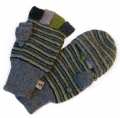 Guantes-Mitones en Lana de Alpaca Pura