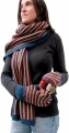 Set �Santa Clara�: guantes y bufanda - 100% lana de alpaca