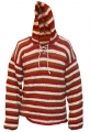 Jersey de lana de oveja con capucha - Multicolor