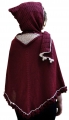 Poncho bufanda - 100%  Lana de alpaca