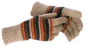 Guantes arcoiris - 100% lana de Alpaca