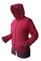 Chaqueta con Capucha. Bayeta y Aguayo, 50% Lana de Oveja