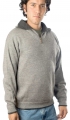 Jersey con cuello camisa y cierre - Lana 100% Alpaca