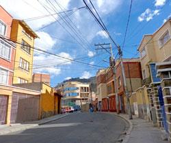 Vista de la calle Rosendo Gutierrez