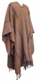 Poncho couleurs naturelles - Laine de Lama 