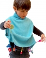 Small Toys Poncho - Alpaca Wool 