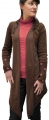 Spotted Cardigan - Alpaca wool - cotton