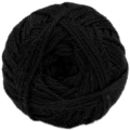 Black - Baby llama/Merino wool - Aran - 100 gr./178 yd.