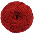 Red - Baby llama/Merino wool - Aran - 100 gr./178 yd.