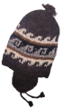 Andean Beanie in Natural Colors - Llama and Alpaca