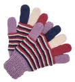 Size M - Colorful Gloves - Hand knitted