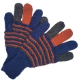 Size M - Colorful Gloves - Hand knitted