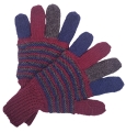 Size M - Colorful Gloves - Hand knitted