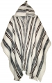 Poncho rayé Huayna - Laine
